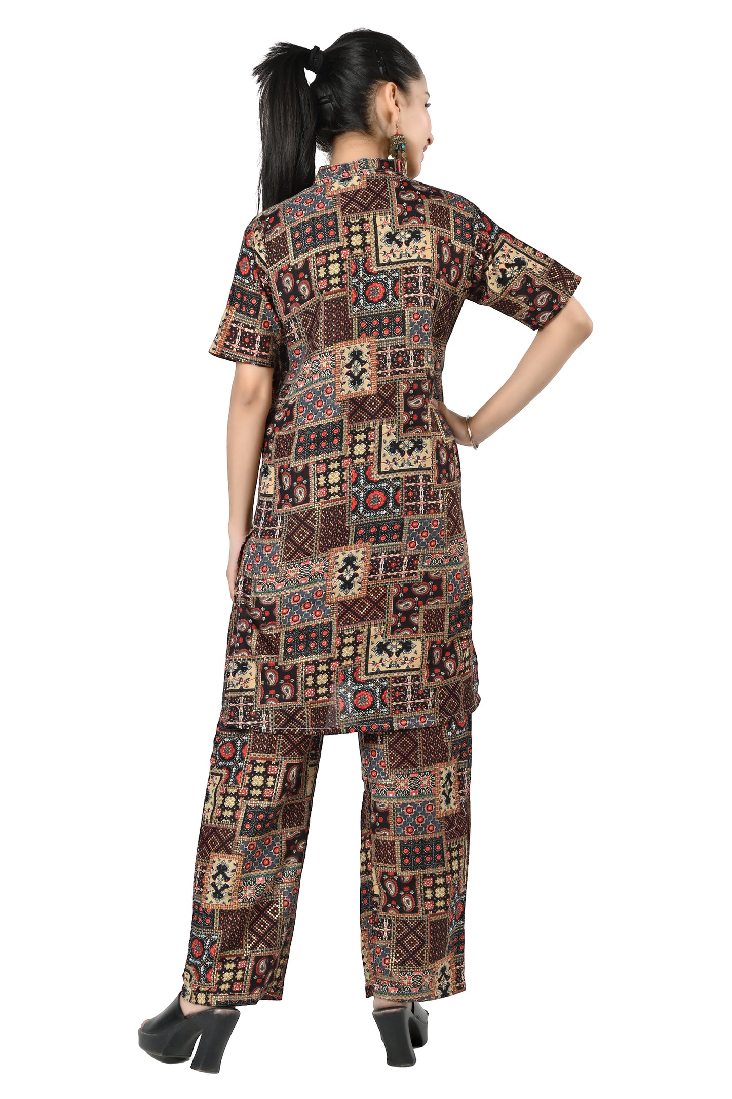 Abstract Printed Women Co-Ords