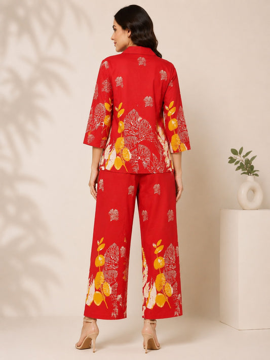 Women Floral Printed Co-Ords