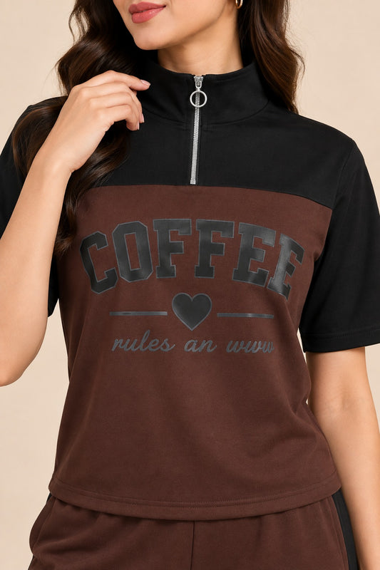 Women Solid Top & Pant Co-Ords