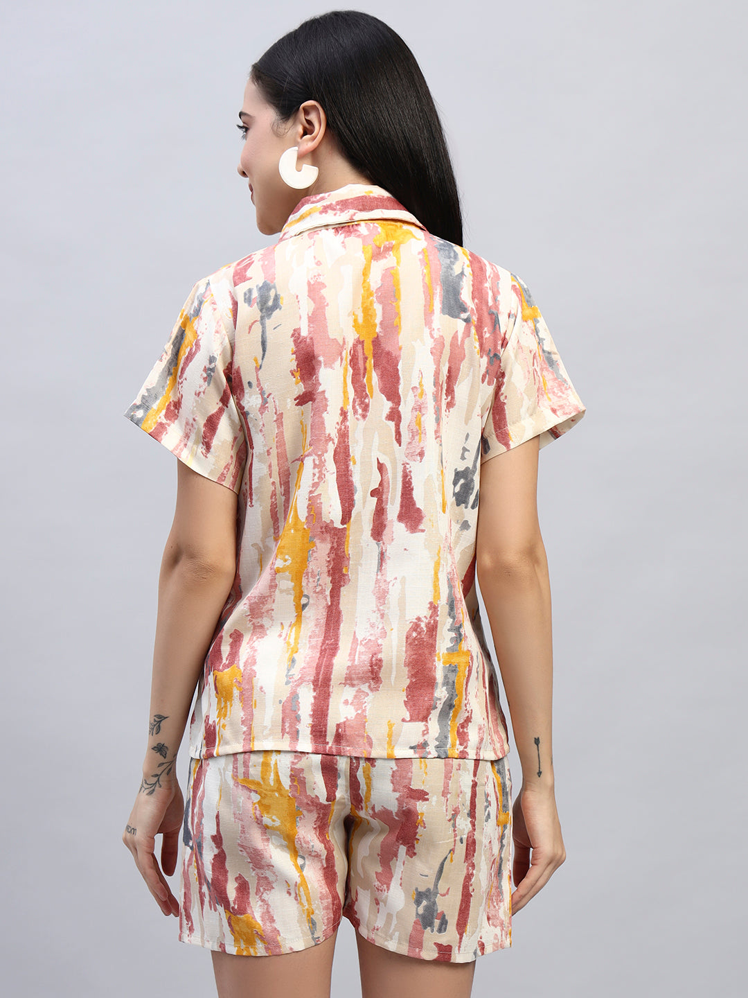 Women Printed Shirt Co-Ords