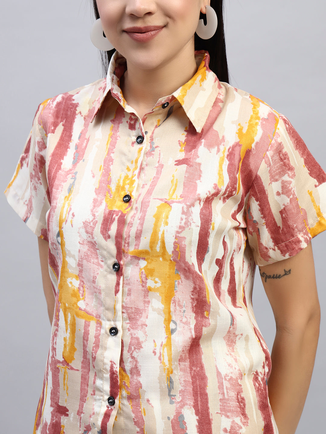Women Printed Shirt Co-Ords