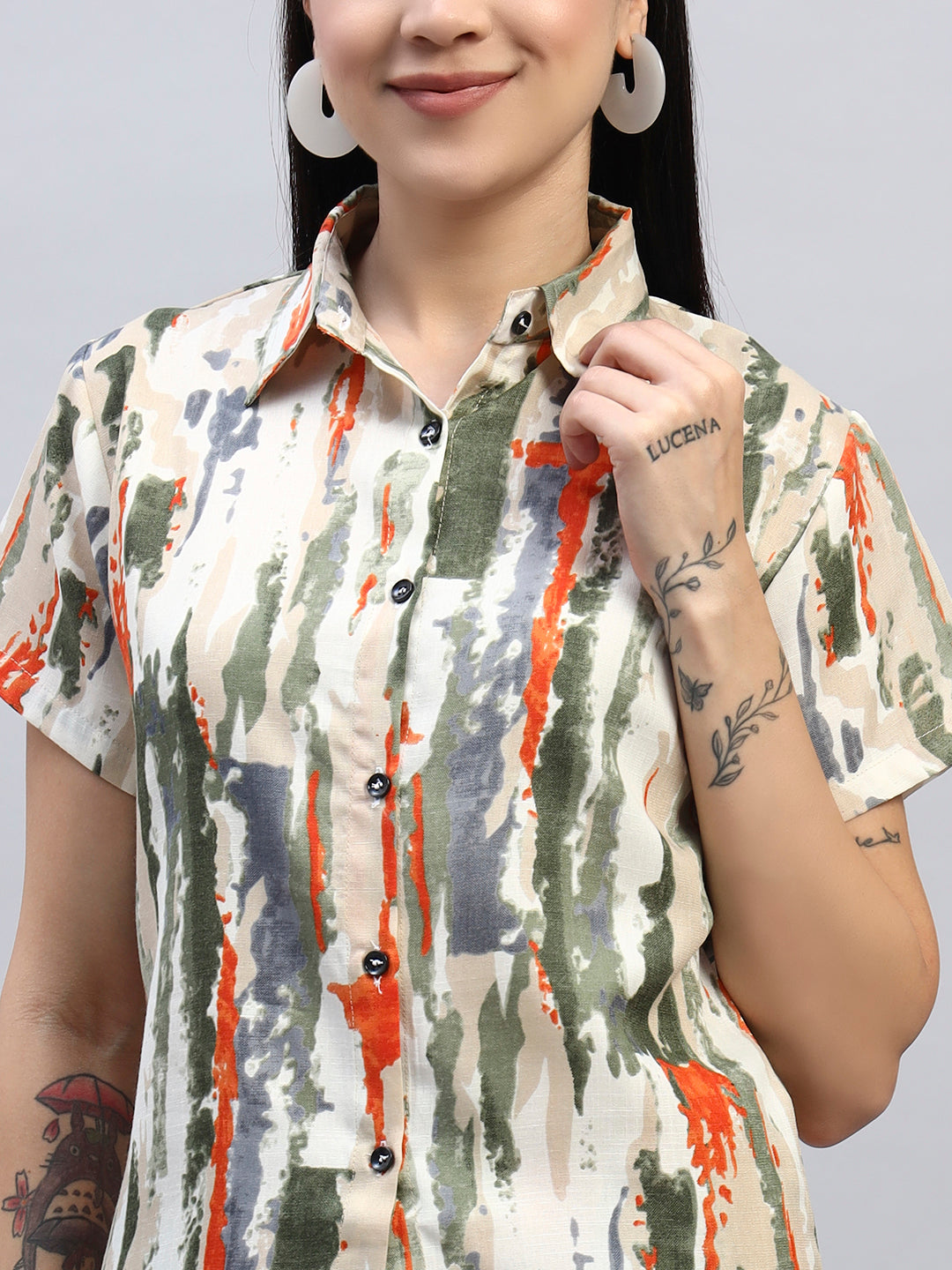 Our Women Printed Shirt Co-Ords