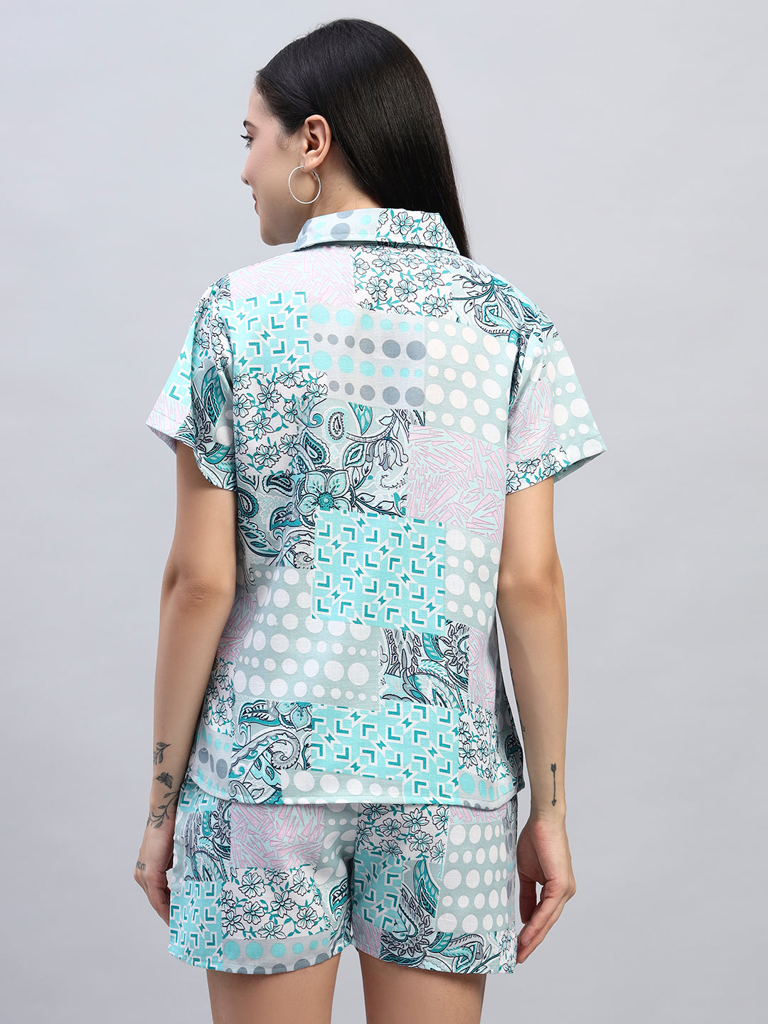 Women Printed Shirt Co-Ords