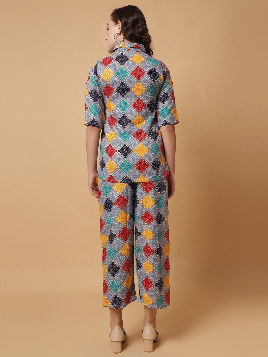Women Printed Shirt Co-Ords