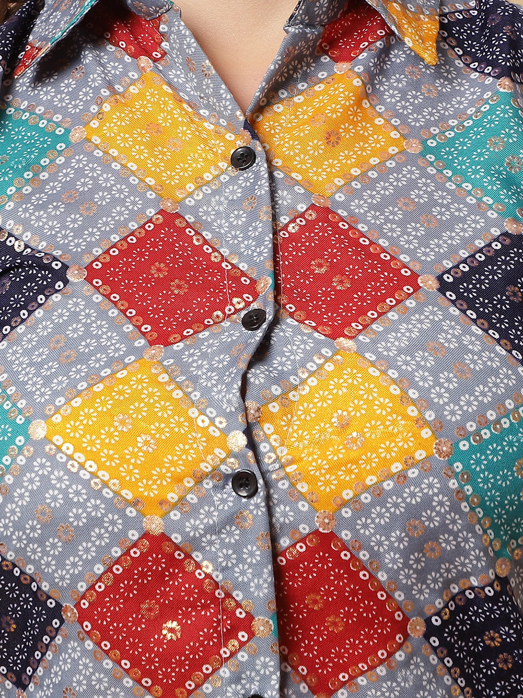 Women Printed Shirt Co-Ords