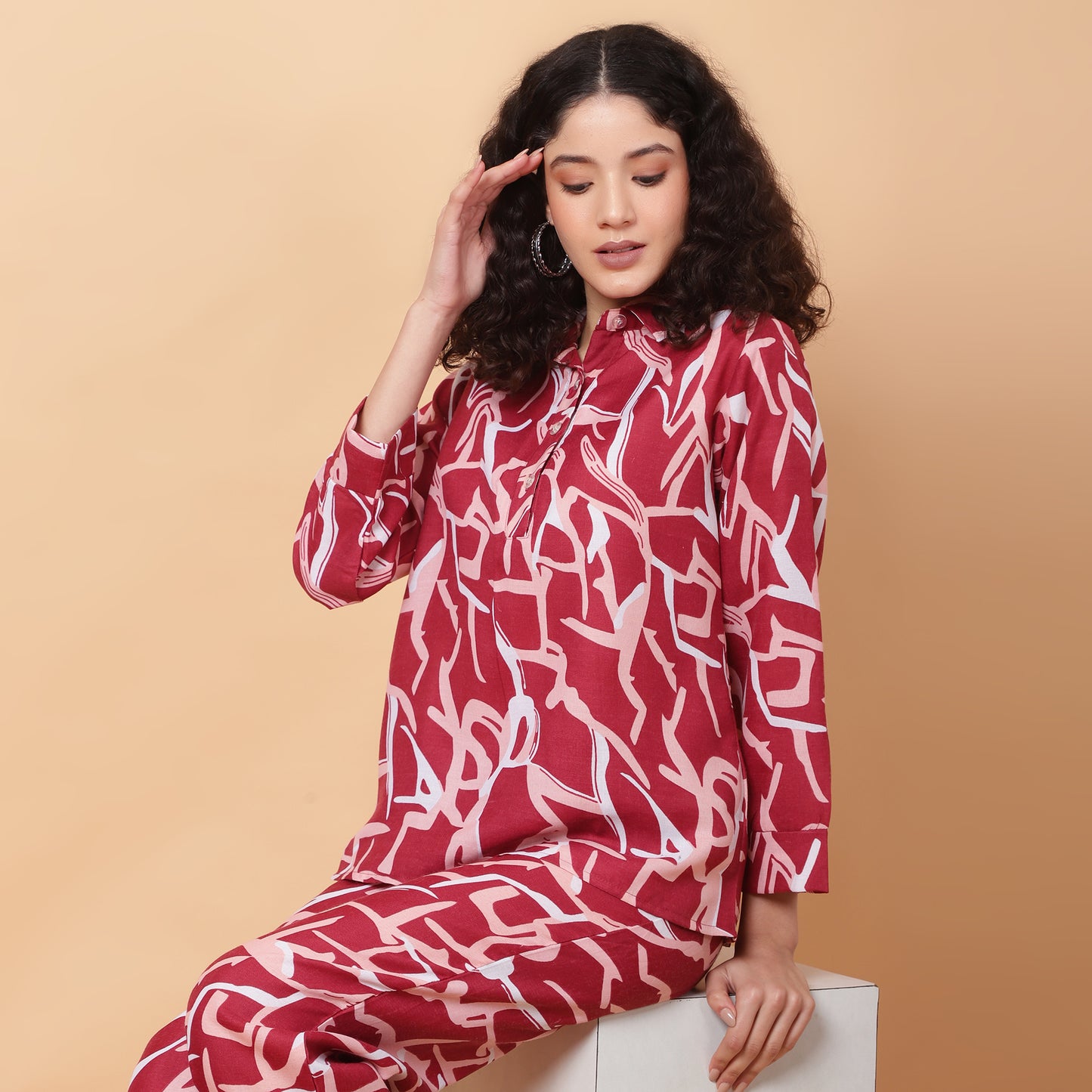 Women Printed Co-Ords Set