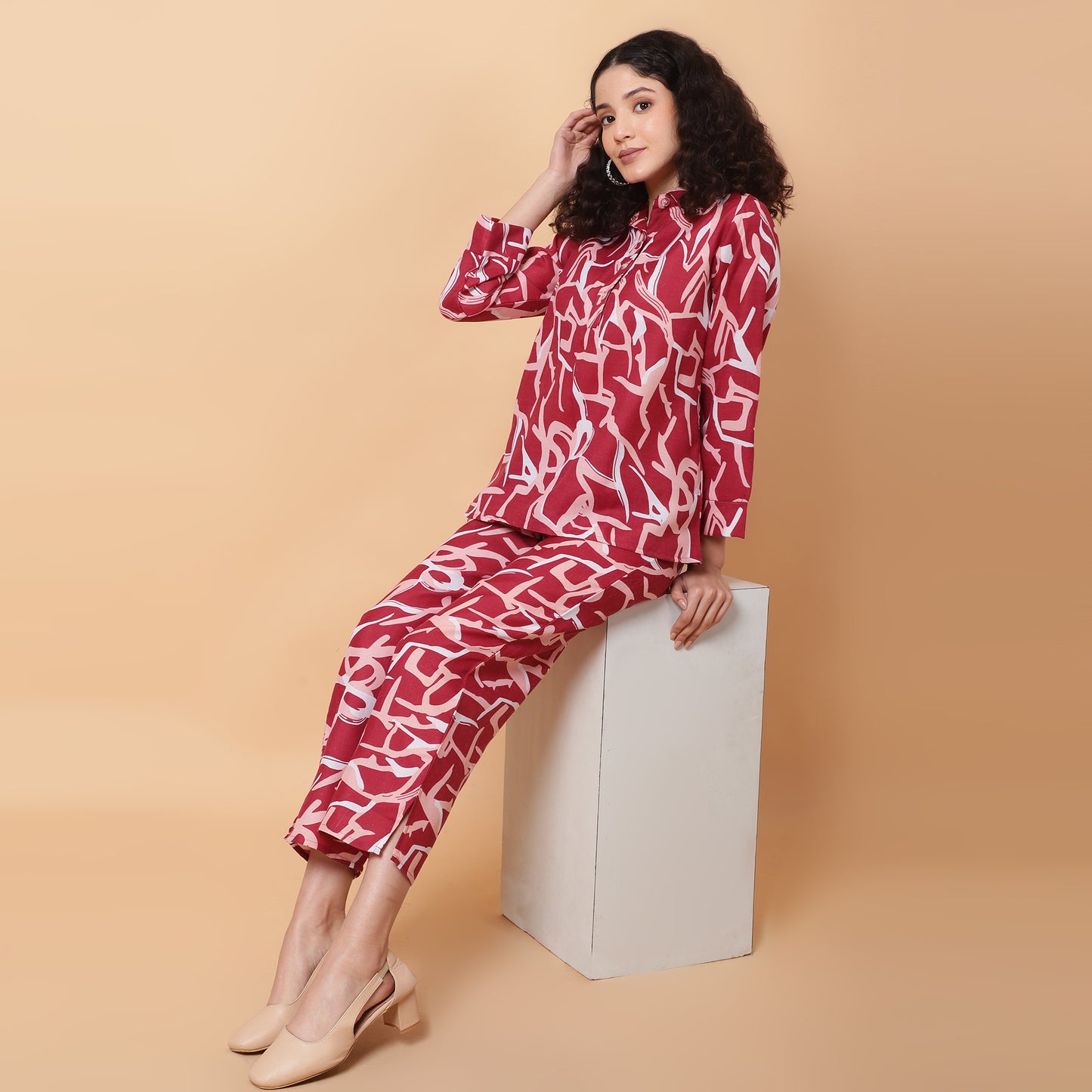Women Printed Co-Ords Set