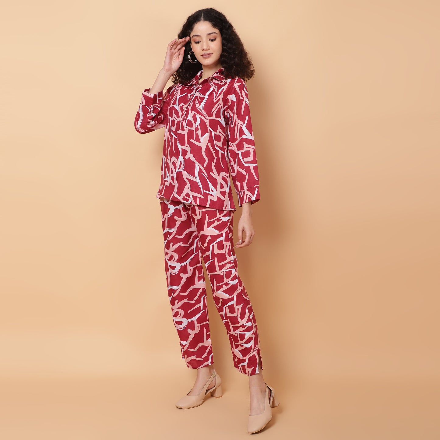 Women Printed Co-Ords Set