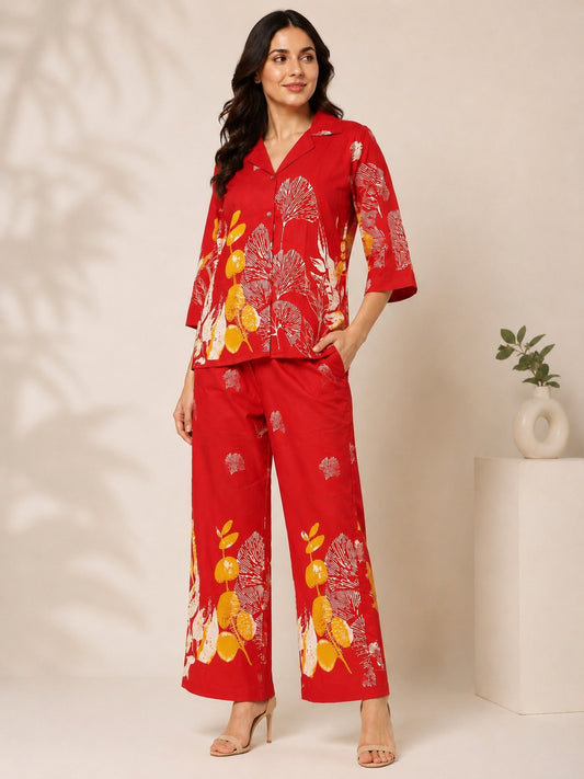 Women Floral Printed Co-Ords
