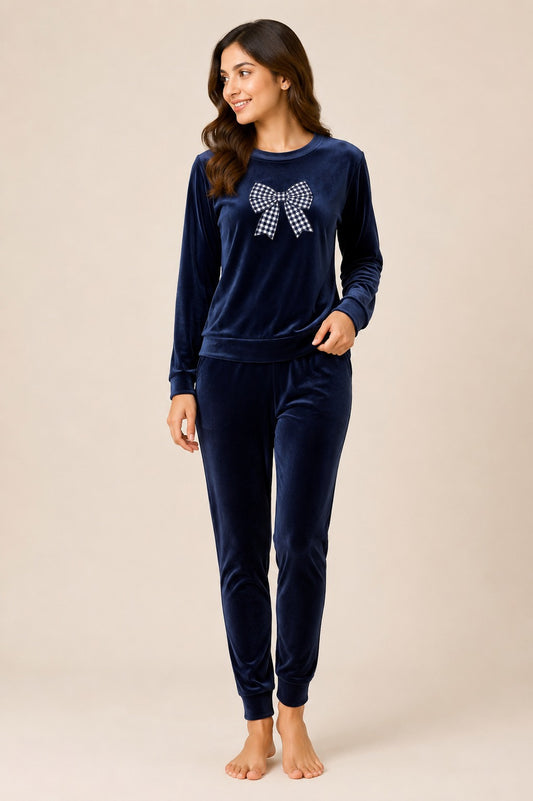 Women Blue Comfortable Nightsuit