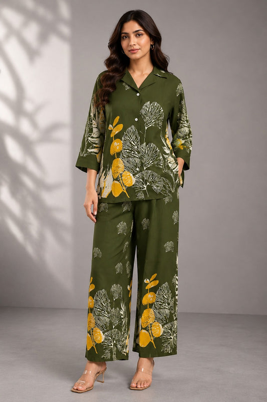 Floral Printed Women Co-Ords