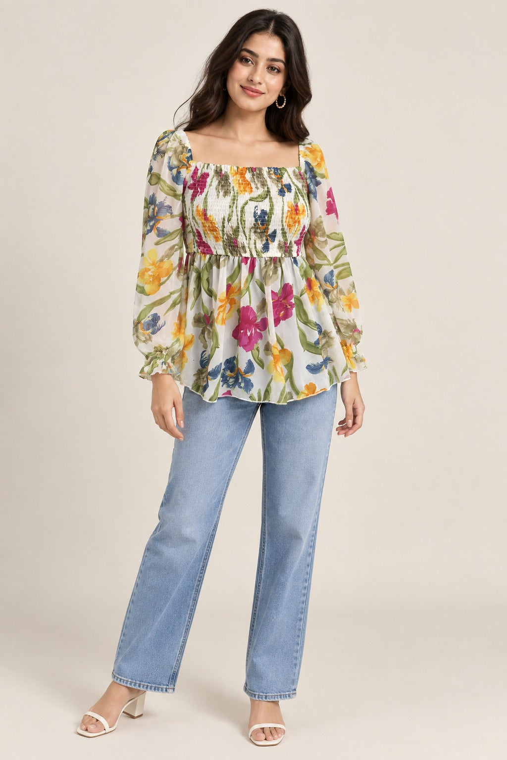 Women Floral Printed Top