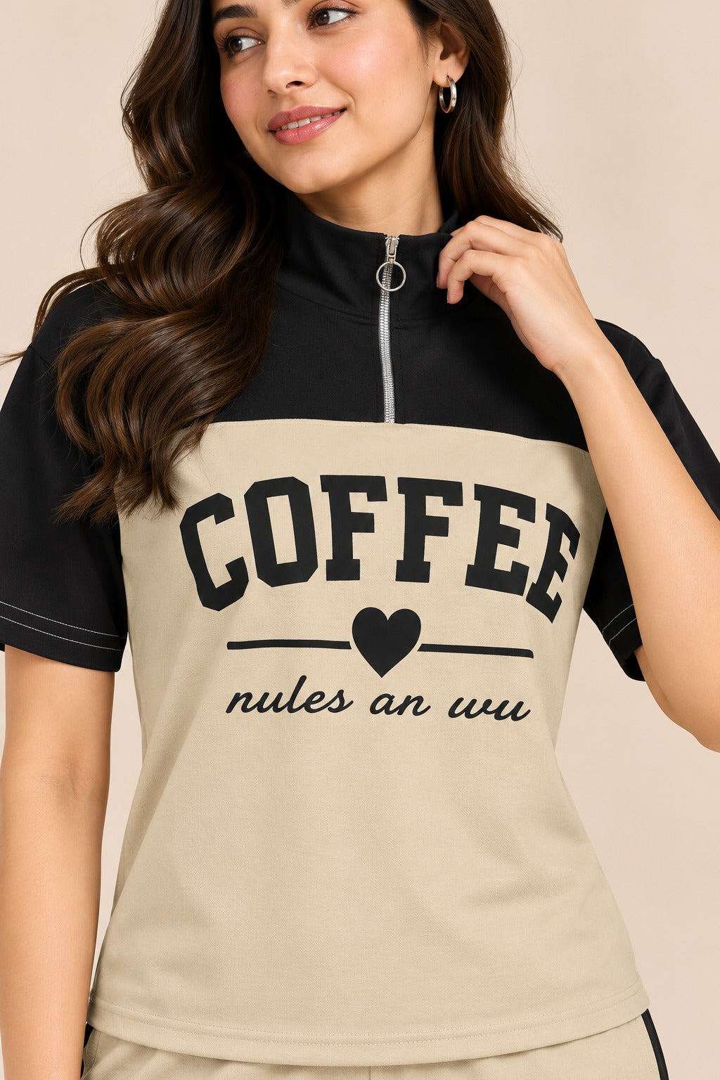 Women Solid Top & Trouser Co-Ords