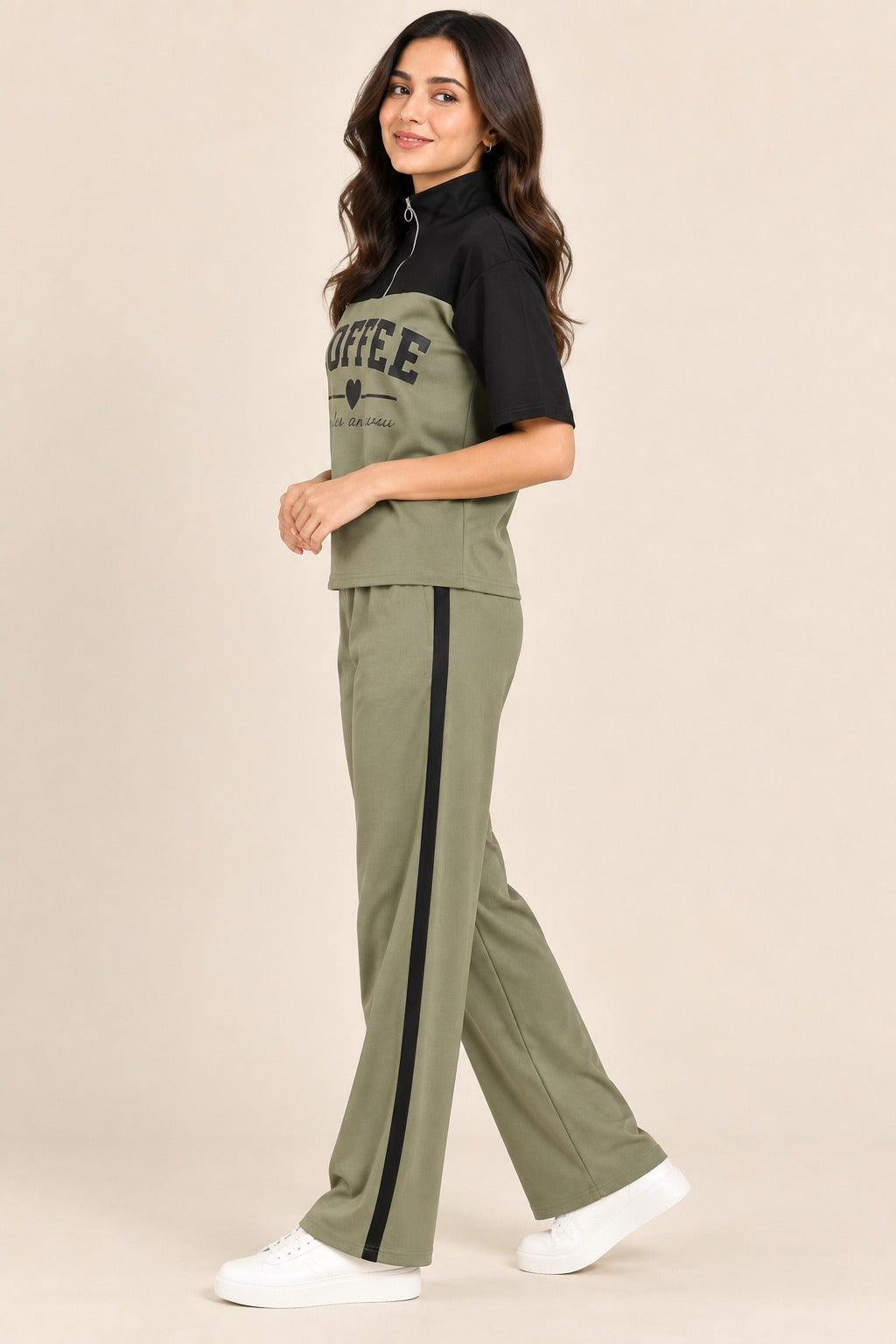 Women Solid Top & Pant Co-Ords