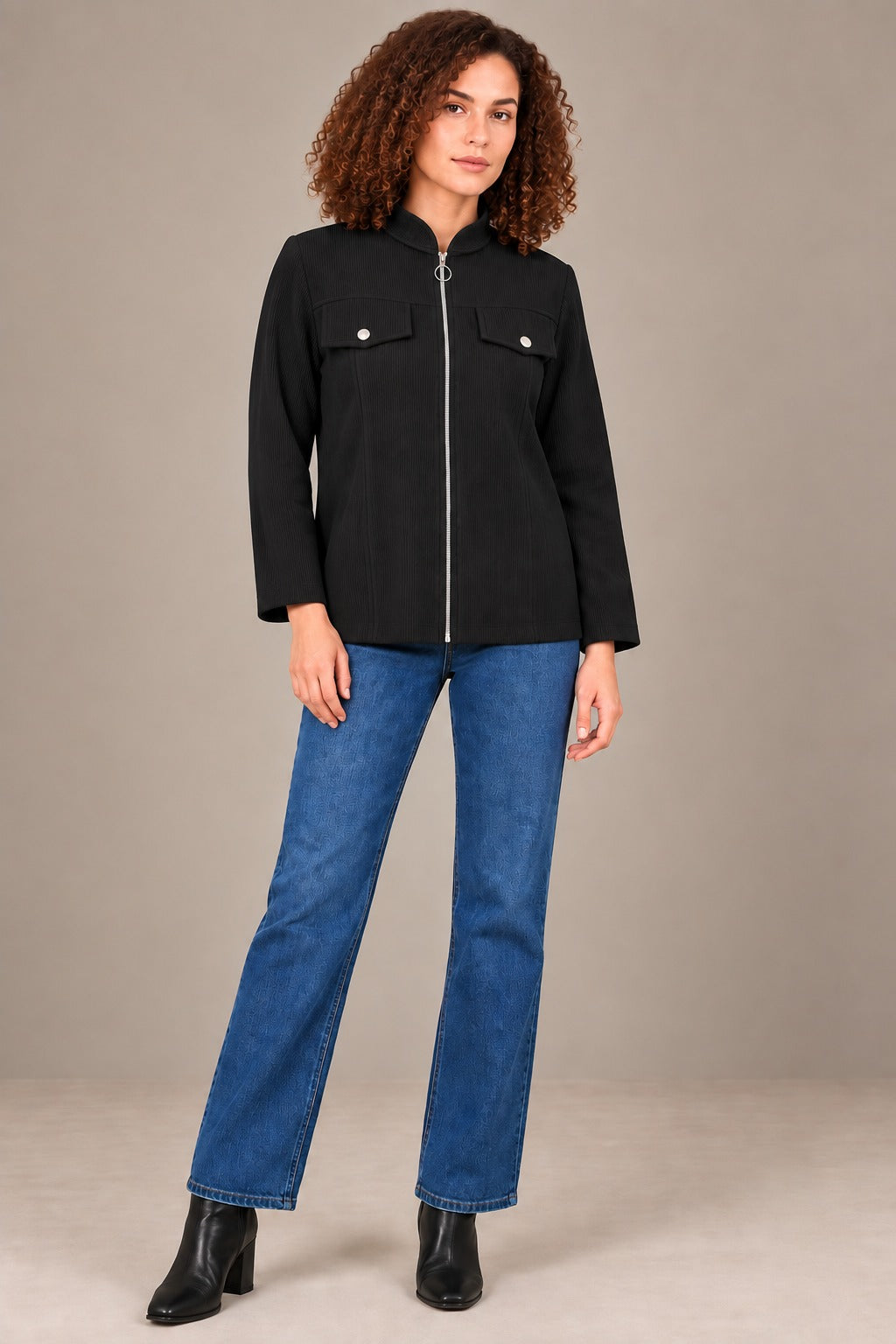 Women’s Solid Cotrise Winter Jacket
