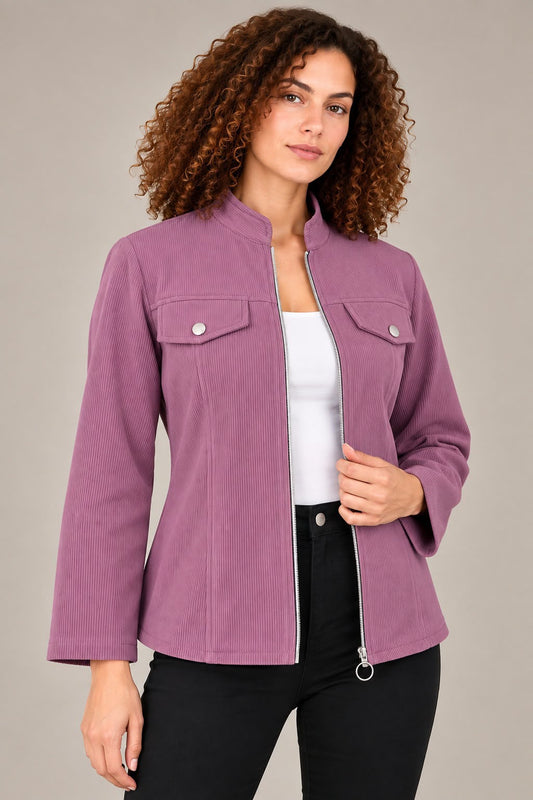 Women’s Solid Cotrise Winter Jacket