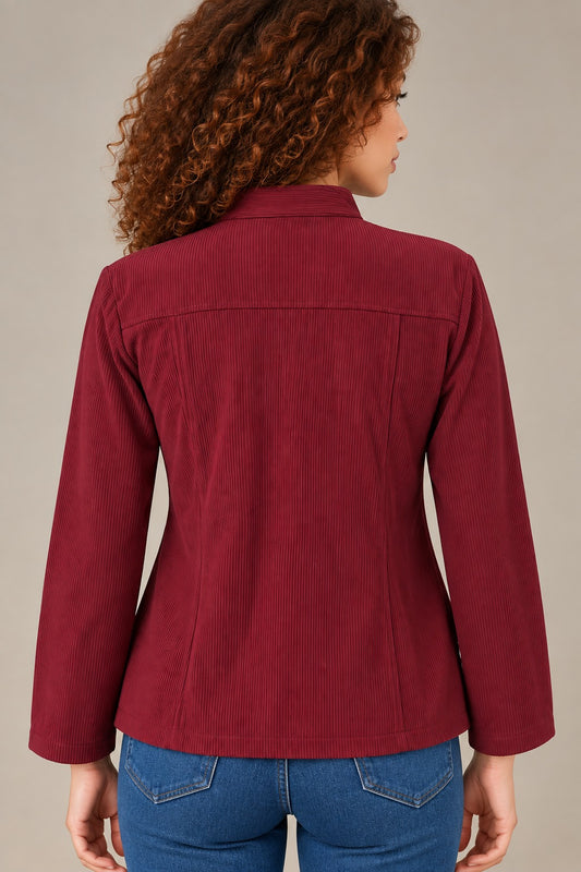 Women’s Solid Cotrise Winter Jacket