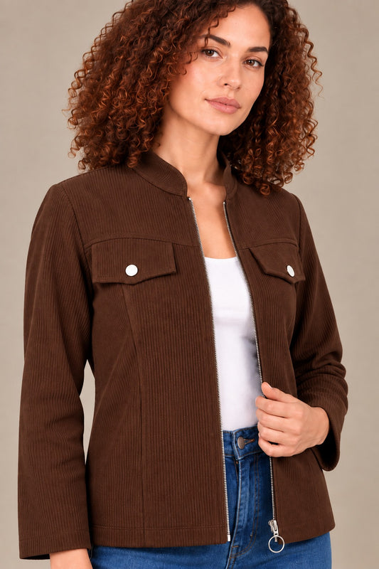 Women’s Solid Cotrise Winter Jacket