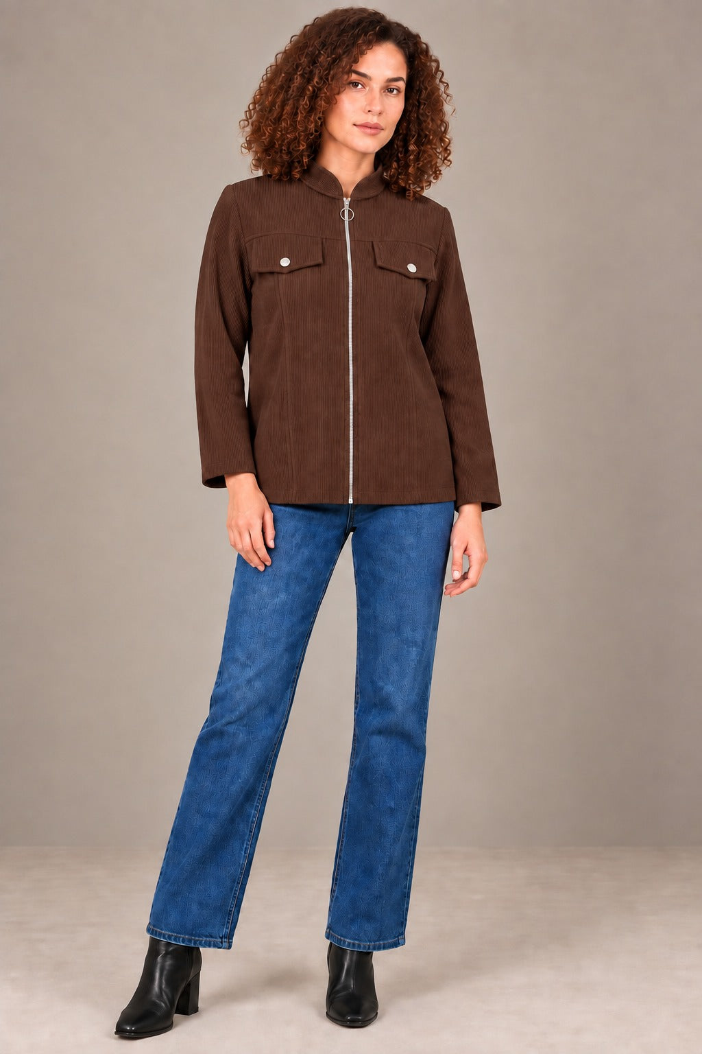 Women’s Solid Cotrise Winter Jacket